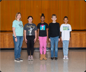 group of students in honors choir